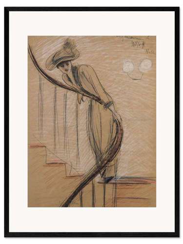 Framed art print The staircase
