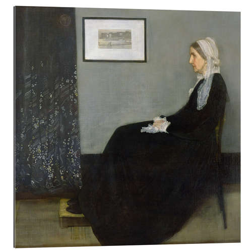 Galleritryk Arrangement in Grey and Black: The Artist’s Mother