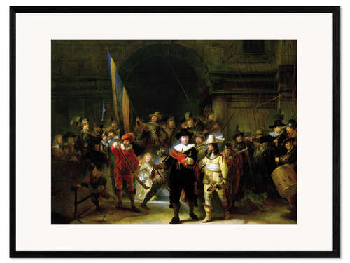 Framed art print The Night Watch