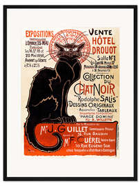 Gerahmter Kunstdruck Chat Noir, 1896