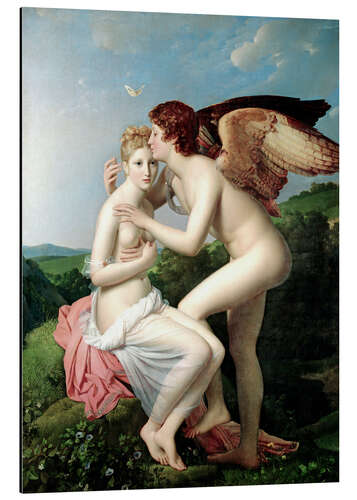 Aluminium print Psyche Receiving the First Kiss of Cupid