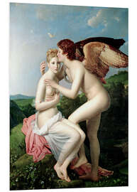 Foam board print Psyche Receiving the First Kiss of Cupid