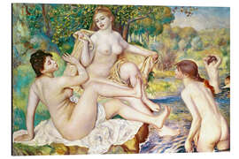 Quadro em alumínio The Bathers, 1887