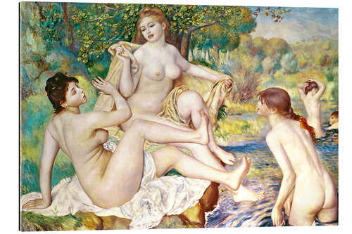 Quadro em plexi-alumínio The Bathers, 1887