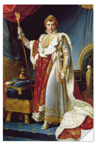 Sisustustarra Napoleon I in his coronation robe