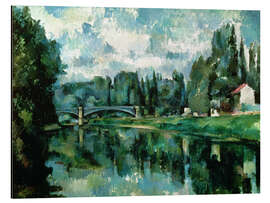 Magnettafel Die Ufer der Marne bei Creteil