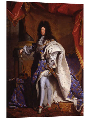 Akryylilasitaulu Louis XIV in Royal Costume