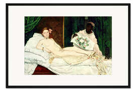 Gerahmter Kunstdruck Olympia