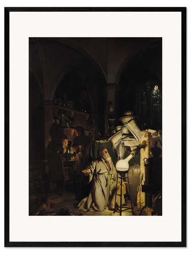 Framed art print The Alchymist