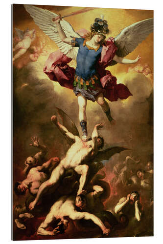 Galleriprint Archangel Michael overthrows the rebel angel