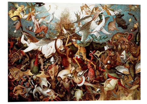 Foam board print The fall of the rebel angels