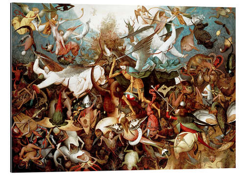 Gallery print The fall of the rebel angels