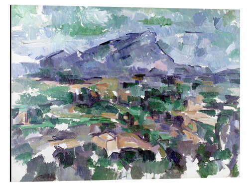 Aluminium print The mountains Sainte-Victoire
