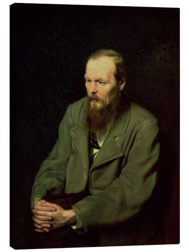 Lerretsbilde Fyodor Dostoyevsky