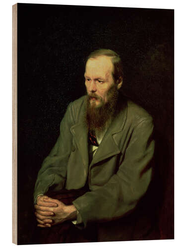 Cuadro de madera Fyodor Dostoyevsky