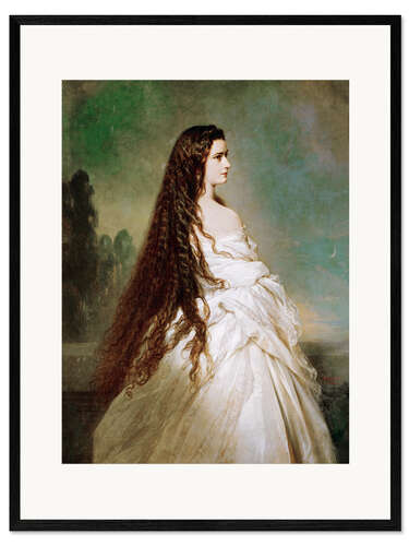 Plakat artystyczny premium w ramie Empress Elisabeth of Austria