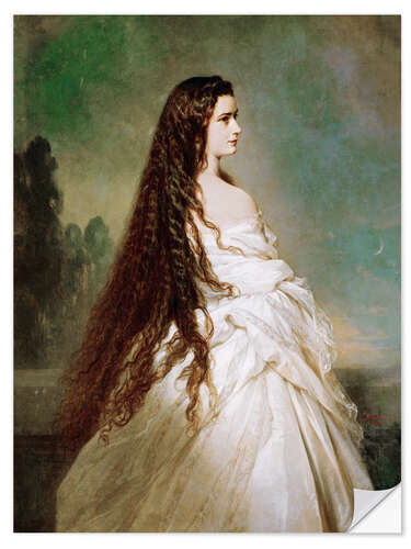 Naklejka na ścianę Empress Elisabeth of Austria