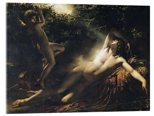 Acrylic print The Sleep of Endymion