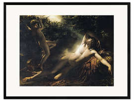 Framed art print The Sleep of Endymion