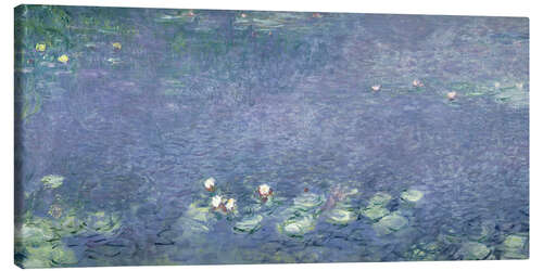 Canvas print Water Lilies: Morning