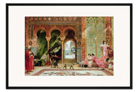 Gerahmter Kunstdruck Marokkanischer Palast