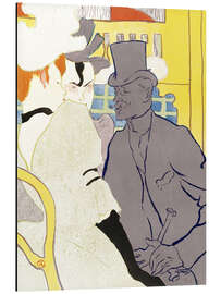 Magnettafel Der Engländer im Moulin Rouge