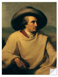 Wall sticker Goethe in the Campagna (detail)