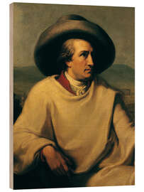 Trätavla Goethe in the Campagna (detail)