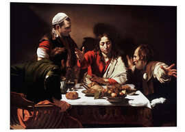 Foam board print The Supper at Emmaus