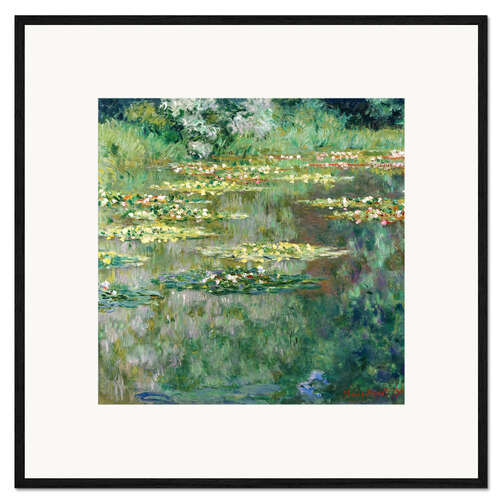 Framed art print Water-Lily Pond II