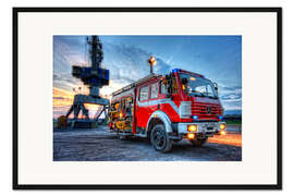 Gerahmter Kunstdruck FF Veltenhof 07