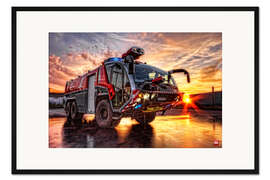 Gerahmter Kunstdruck FLF Panther 21