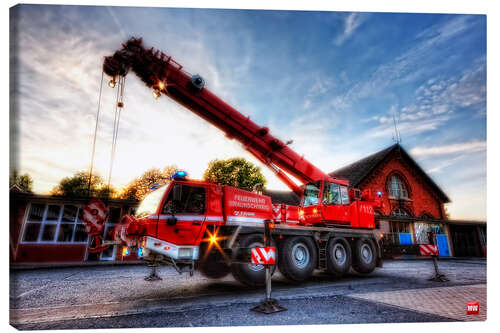 Canvas print Crane 01