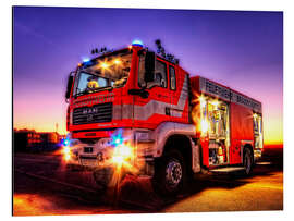 Magnettafel Feuerwehrauto in Braunschweig