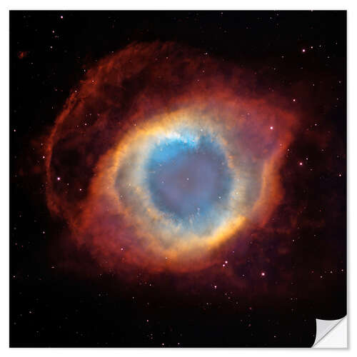 Muursticker Helix Nebula