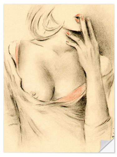 Naklejka na ścianę Aphrodite the modern