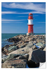 Sisustustarra Lighthouse on the Baltic Sea coast in Warnemuende (Germany) - Rico Ködder