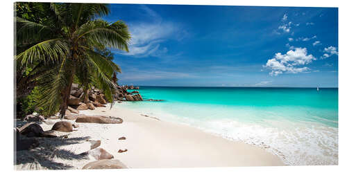 Obraz na szkle akrylowym Paradise Beach, Seychelles