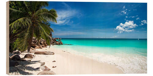 Obraz na drewnie Paradise Beach, Seychelles