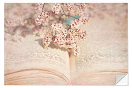 Autocolante decorativo The old book
