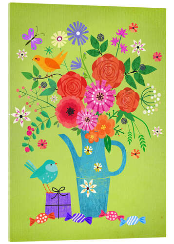 Obraz na szkle akrylowym Birthday wishes