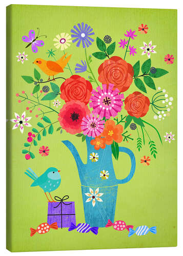 Tableau sur toile Joyeux anniversaire