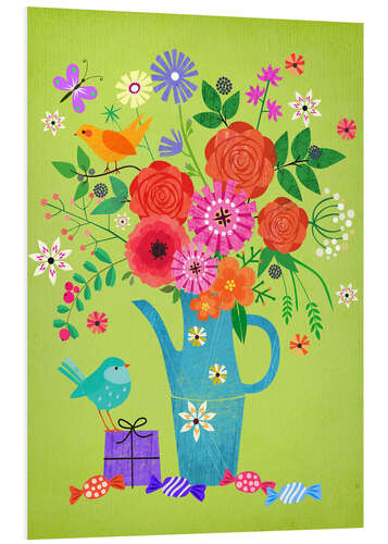 Cuadro de PVC Birthday wishes