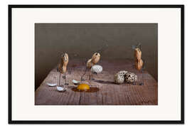 Gerahmter Kunstdruck Simple Things - Ostern