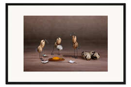 Gerahmter Kunstdruck Simple Things - An Ostern