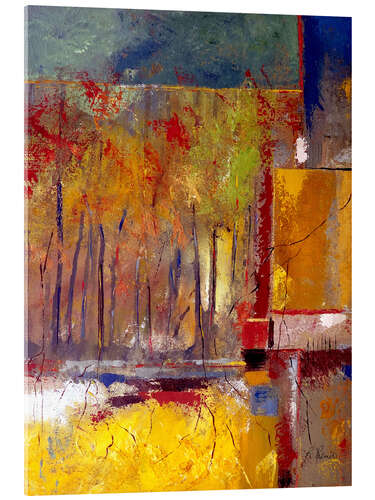 Acrylic print Can't see the forest for the trees