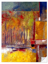 Wandsticker Den Wald vor lauter Bäumen nicht sehen