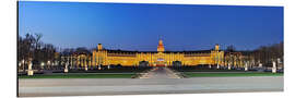 Alubild Panorama Schloss Karlsruhe - FineArt Panorama