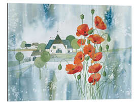 Gallery Print Blühender Mohn