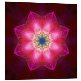 Hartschaumbild Mandala - Be Yourself